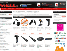 Tablet Screenshot of kauppa.webhill.fi